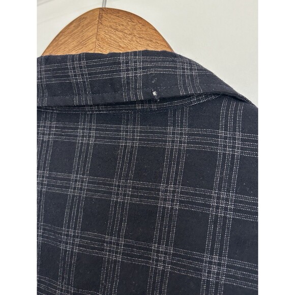 Faconnable Mens Shirt Jacket Extra Large 100% Wool Button Front Shacket Vintage - Picture 9 of 11